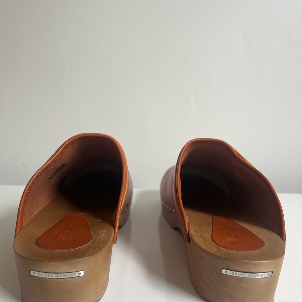 Original Isabel Marant Leather Clogs - Picture 8 of 15